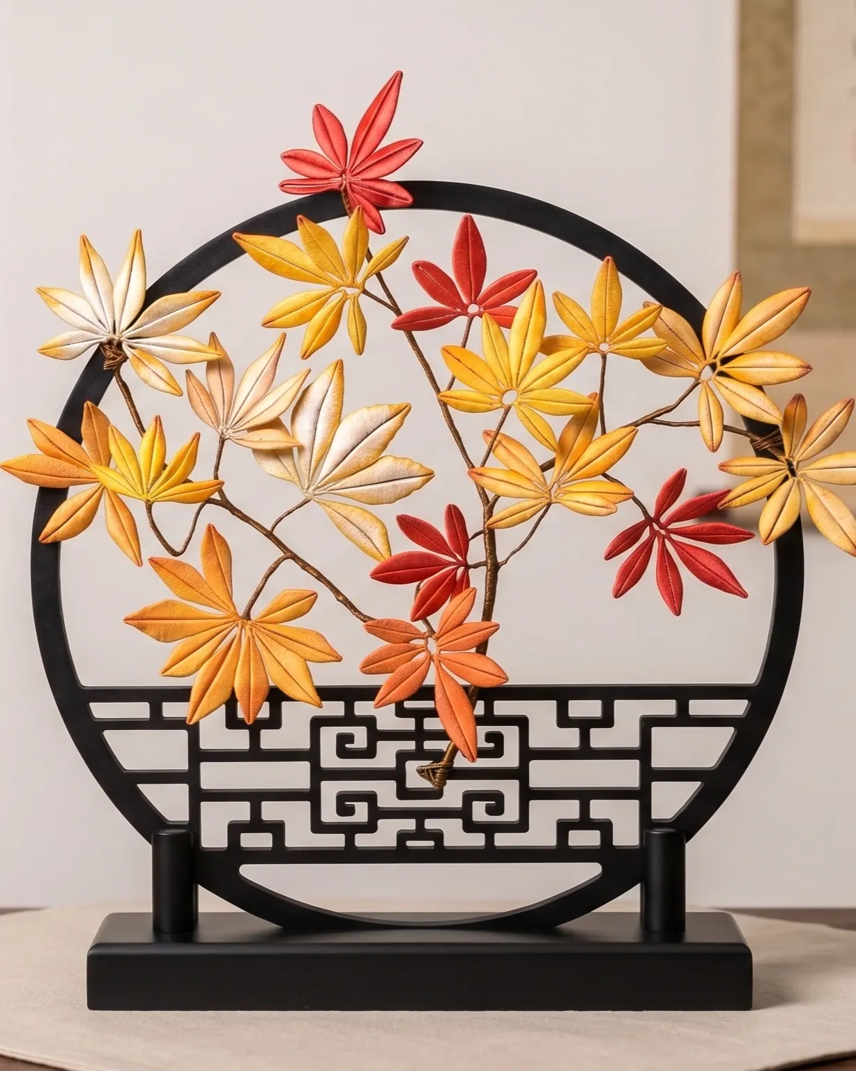 Silk-Wrapped Display Ornaments — 缠花摆件