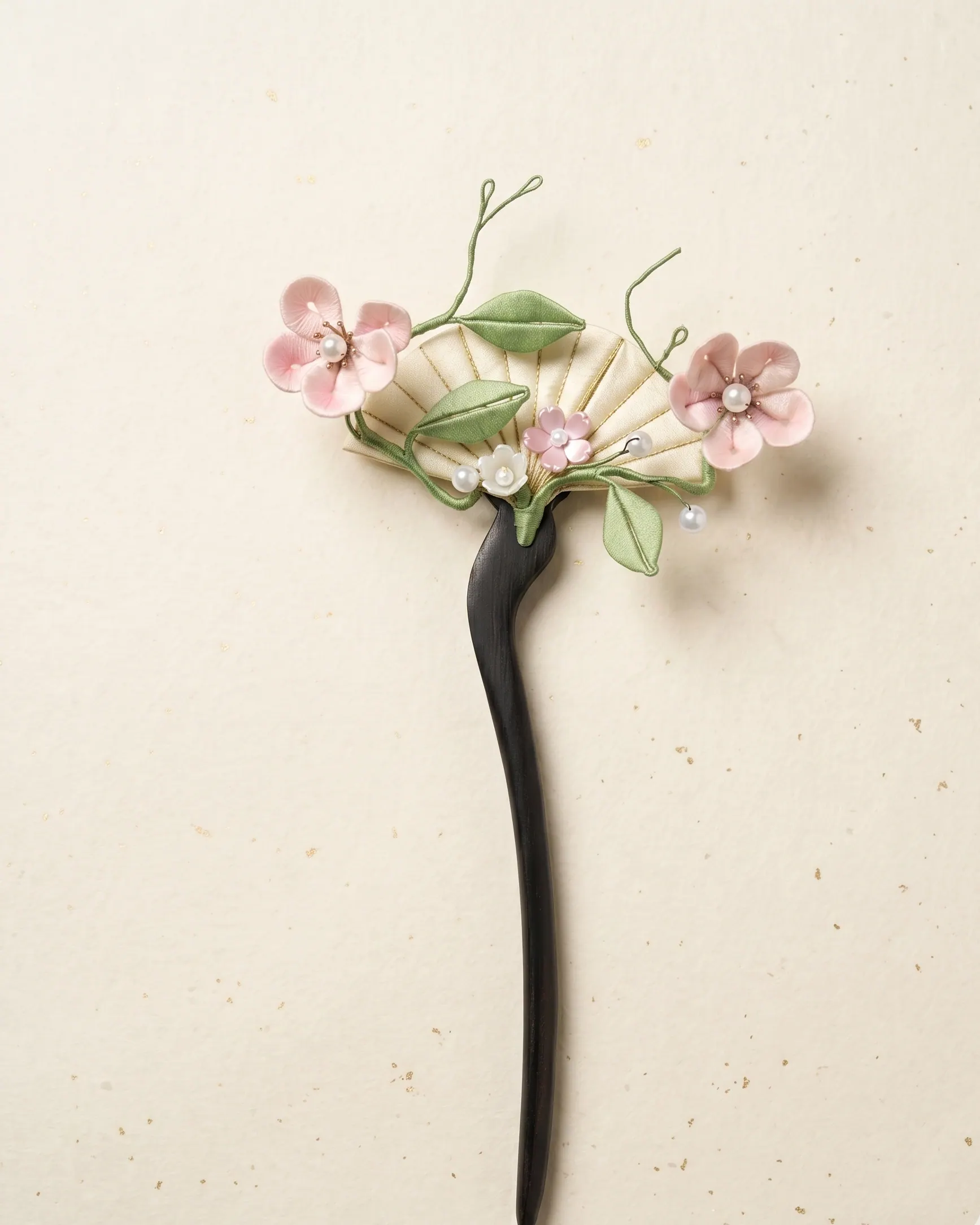 Silk-Wrapped Hair Accessories — 缠花发饰 — view 4