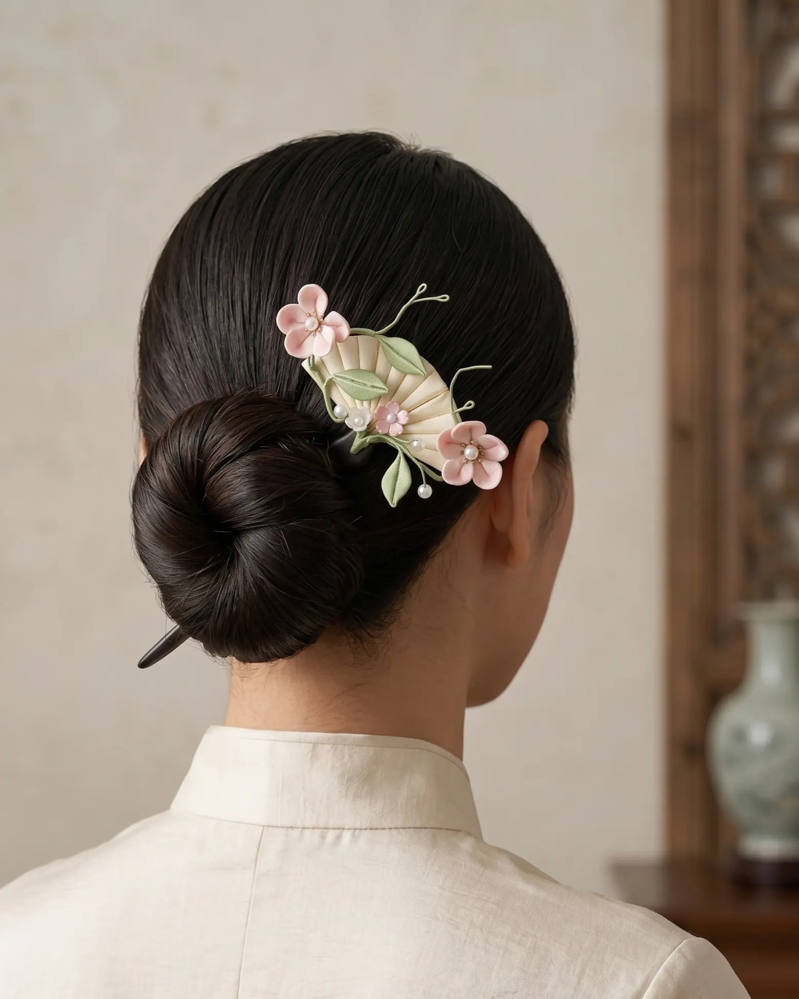 Silk-Wrapped Hair Accessories — 缠花发饰