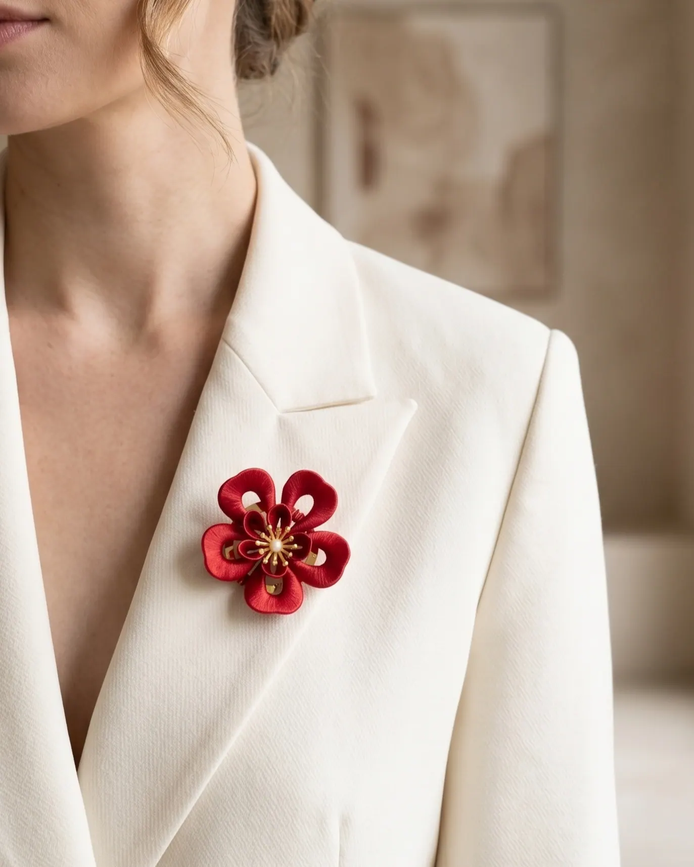 Silk-Wrapped Brooches — 缠花胸针 — view 2