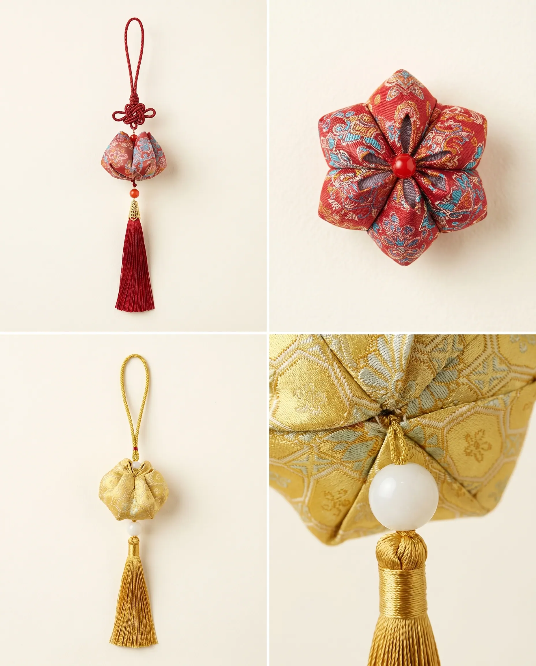 Lotus Lantern Sachet — 莲灯香包