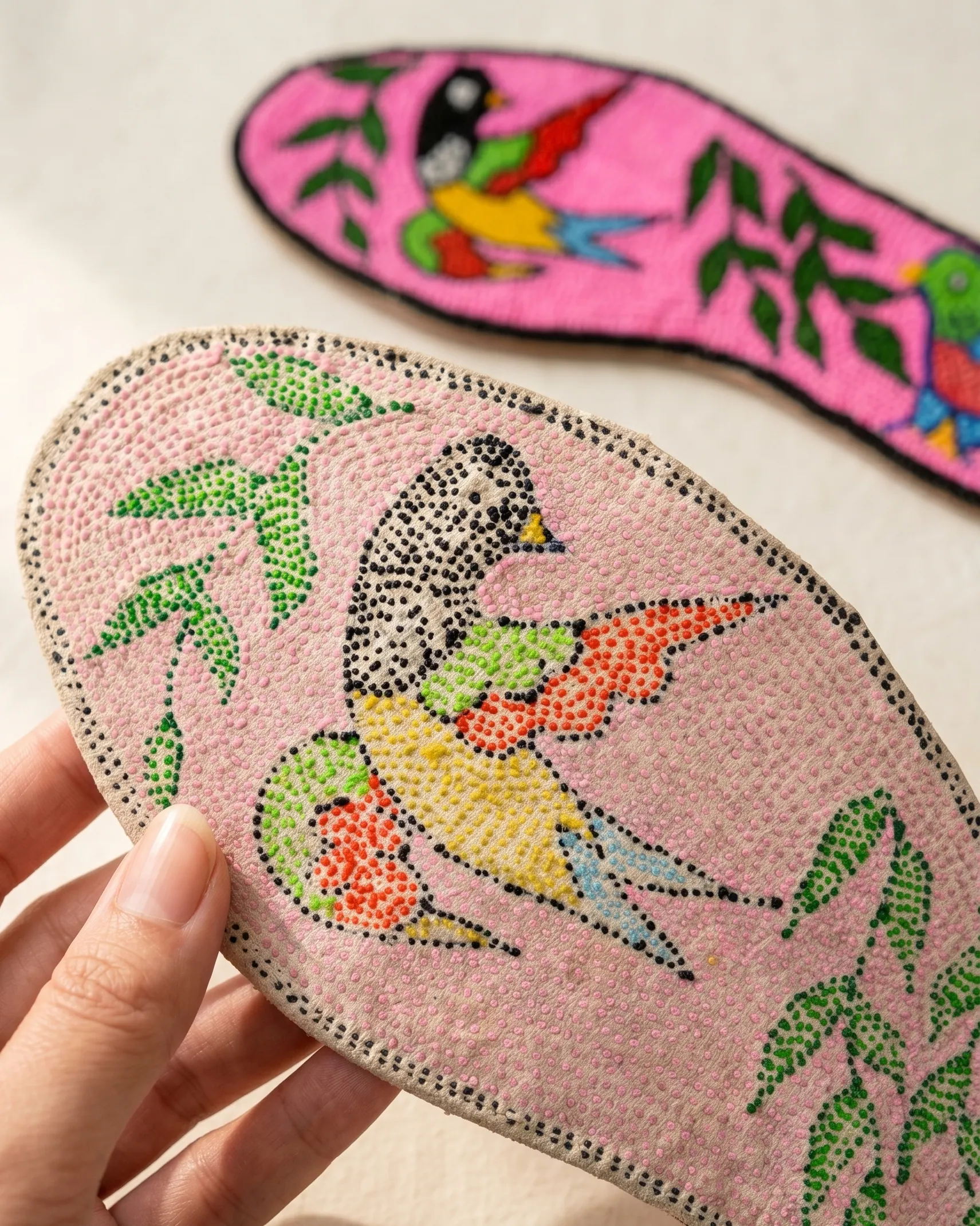 Swallow Insole — 燕子绣鞋垫 — view 3